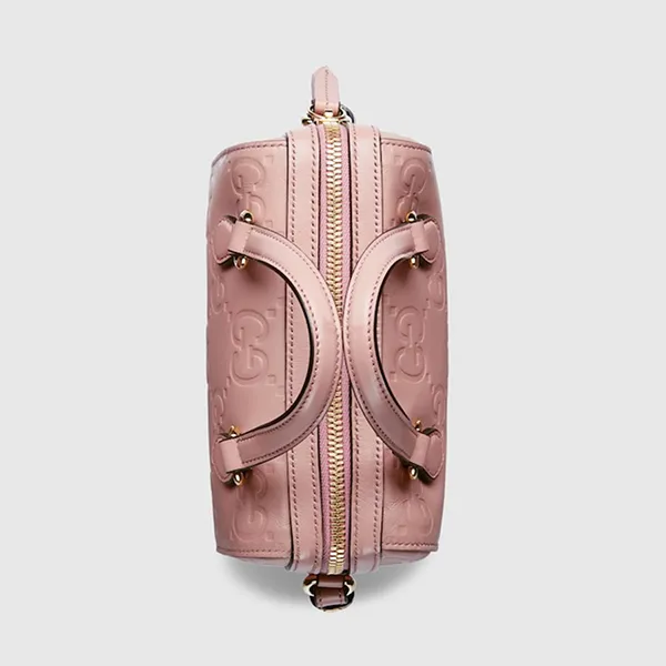 Túi Xách Nữ Gucci GG Speedy Super Mini Top Handle Bag Pink Màu Hồng