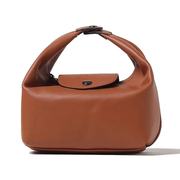 Túi Xách Nữ Longchamp Shoulder Bag Màu Nâu - Túi xách - Vua Hàng Hiệu