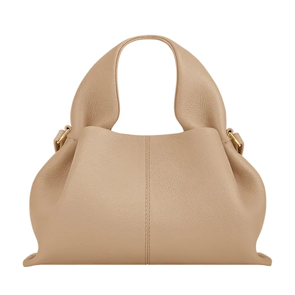Túi Xách Nữ Polène Numéro Neuf Mini Edition Textured Beige Màu Beige