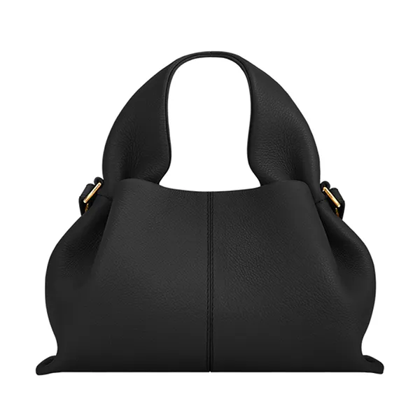 Túi Xách Nữ Polène Numéro Neuf Mini Edition Textured Black Màu Đen - Túi xách - Vua Hàng Hiệu