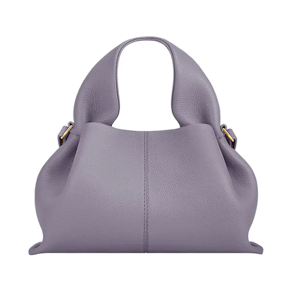 Túi Xách Nữ Polène Numéro Neuf Mini Edition Textured Mauve Màu Tím