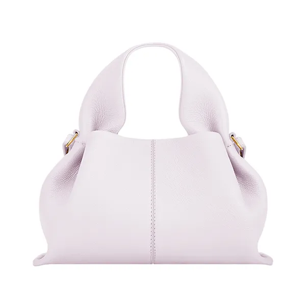 Túi Xách Nữ Polène Numéro Neuf Mini Edition Textured Wisteria Màu Tím Nhạt