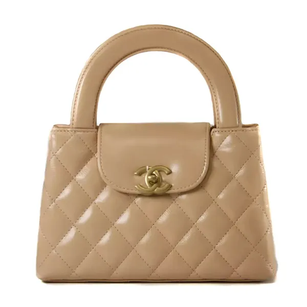 Túi Xách Tay Nữ Chanel Kelly Mini Bag Màu Beige - Túi xách - Vua Hàng Hiệu