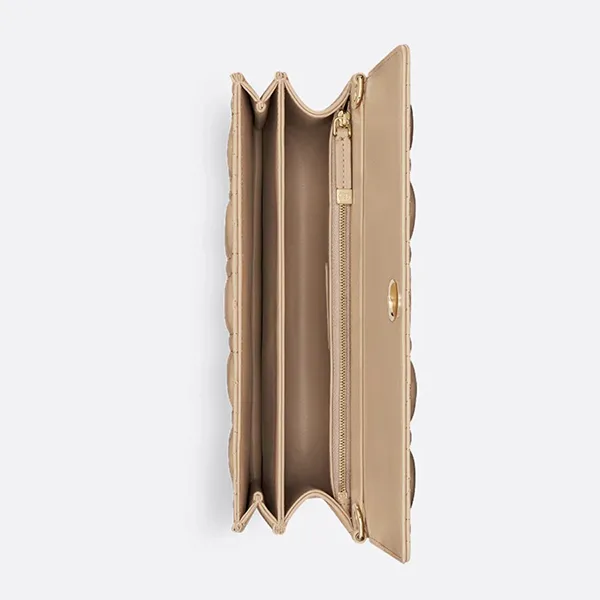 Túi Xách Tay Dior My Dior Top Handle Bag Biscuit Cannage Lambskin M0997ONGE_M55U Màu Nâu Vàng - Túi xách - Vua Hàng Hiệu