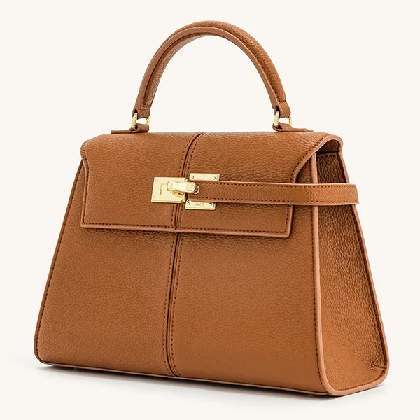 Túi Xách Tay JW Pei Elise Large Top Handle Bag Brown Màu Nâu