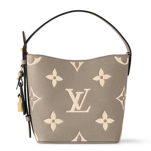 Túi Xách Tay Nữ Louis Vuitton LV Bicolor Monogram Empreinte M13045 Màu Xám - Túi xách - Vua Hàng Hiệu