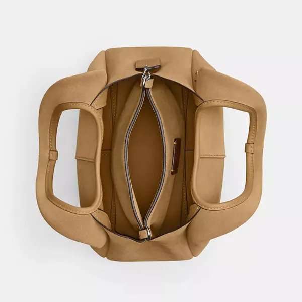 Túi Xách Tay Nữ Coach Lana 23 Shoulder Bag CR674 LHNM5 Màu Nâu Nhạt