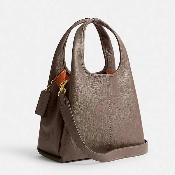 Túi Xách Tay Nữ Coach Lana Shoulder Bag 23 CM545 Dark Stone Màu Xám - Túi xách - Vua Hàng Hiệu