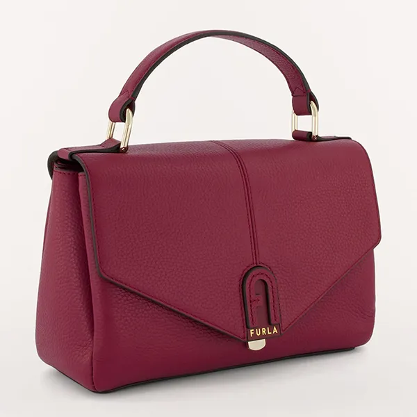 Túi Xách Tay Nữ Furla Dafne Top Handle Bag Màu Đỏ Ciliegia - Túi xách - Vua Hàng Hiệu