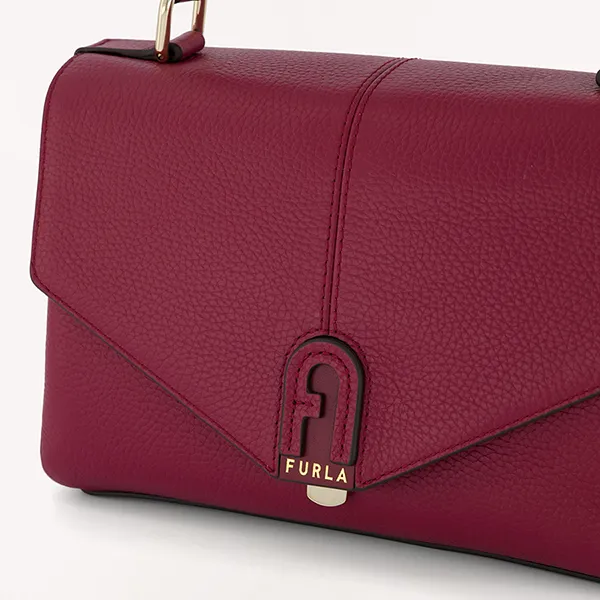Túi Xách Tay Nữ Furla Dafne Top Handle Bag Màu Đỏ Ciliegia - Túi xách - Vua Hàng Hiệu