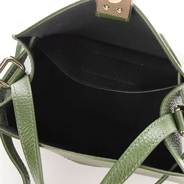Túi Xách Tay Nữ Furla Margherita Mini Top Handle Màu Xanh Lá - Túi xách - Vua Hàng Hiệu