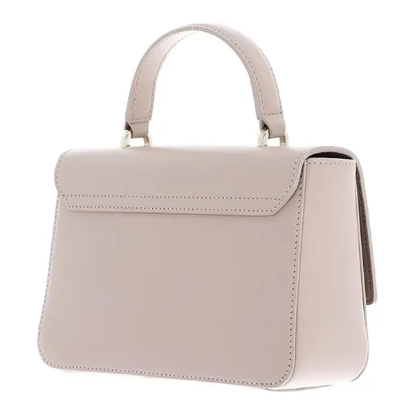 Túi Xách Tay Nữ Furla Metropolis Mini Top Handle Bag Ballerina Màu Kem