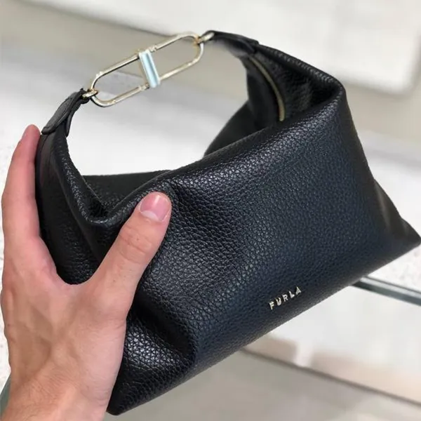 Túi Xách Tay Nữ Furla Teia 3Way Black Handbag Màu Đen - Túi xách - Vua Hàng Hiệu