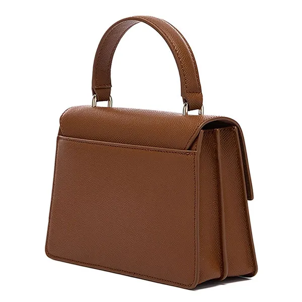 Túi Xách Tay Nữ Furla Venere Top Handle Bag Màu Nâu Size 25 - Túi xách - Vua Hàng Hiệu