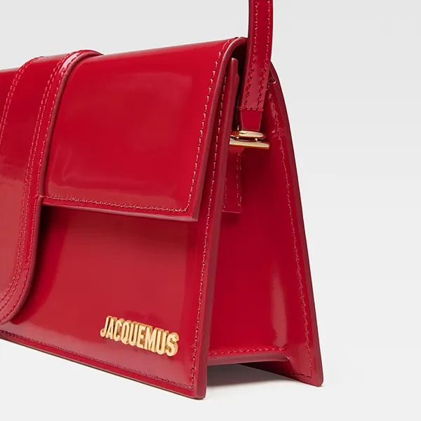 Túi Xách Tay Nữ Jacquemus The Long Bambino Long Flap Bag 221BA013-3128-47G Màu Đỏ