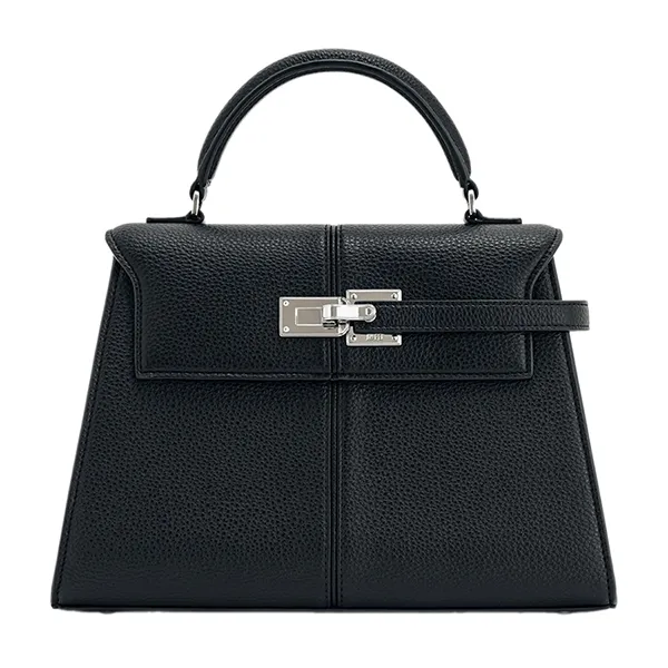Túi Xách Tay Nữ JW Pei Elise Large Top Handle Bag Black Màu Đen - Túi xách - Vua Hàng Hiệu