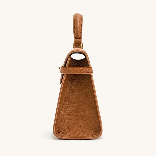 Túi Xách Tay Nữ JW Pei Elise Large Top Handle Bag Brown Màu Nâu