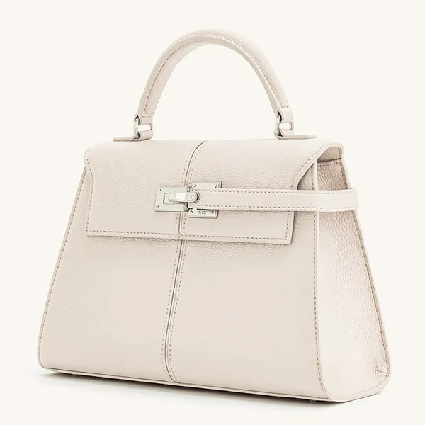 Túi Xách Tay Nữ JW Pei Elise Large Top Handle Bag White Màu Trắng