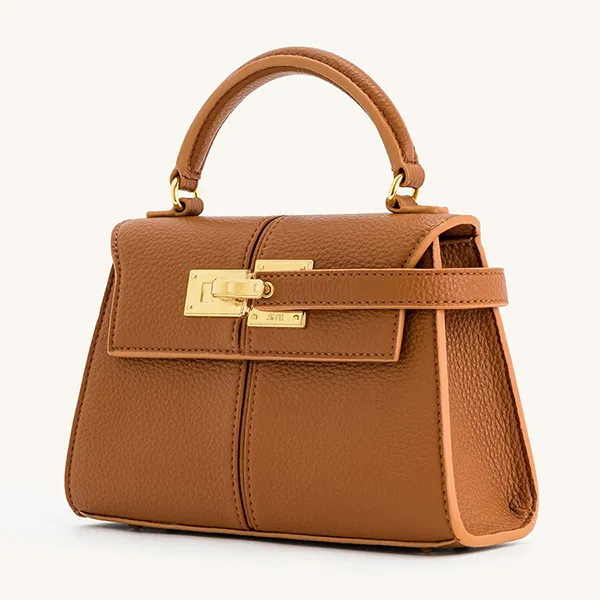 Túi Xách Tay Nữ JW Pei Elise Top Handle Bag - Brown Màu Nâu