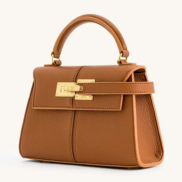 Túi Xách Tay Nữ JW Pei Elise Top Handle Bag Màu Nâu