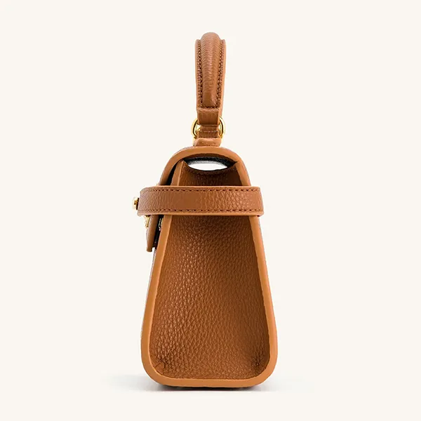 Túi Xách Tay Nữ JW Pei Elise Top Handle Bag Màu Nâu