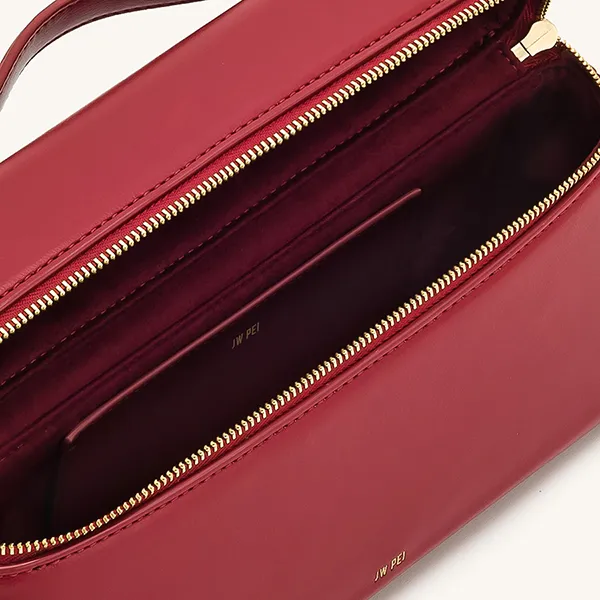 Túi Xách Tay Nữ JW Pei Thea Top Handle Bag Claret Màu Đỏ