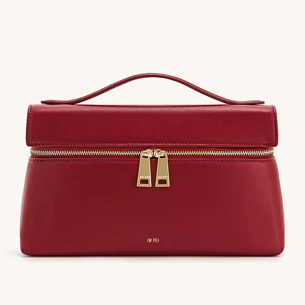 Túi Xách Tay Nữ JW Pei Thea Top Handle Bag Claret Màu Đỏ