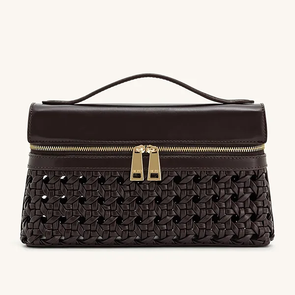 Túi Xách Tay Nữ JW Pei Thea Top Handle Bag Deep Claret Màu Nâu