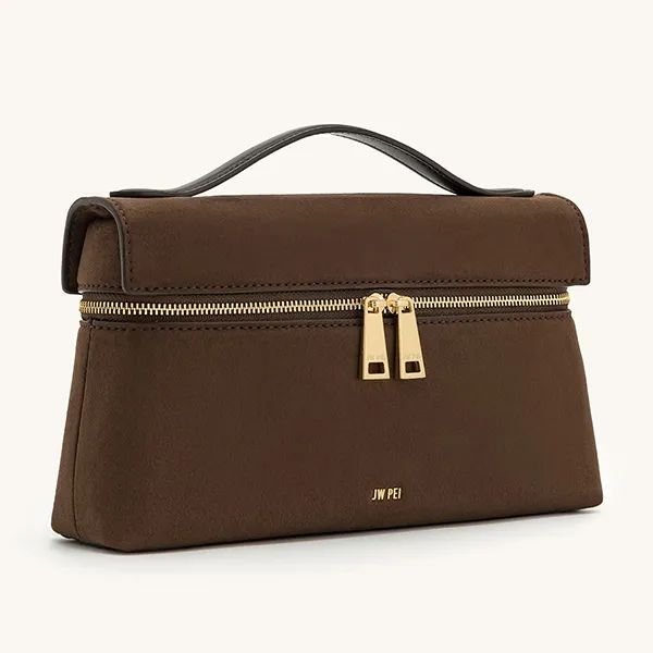 Túi Xách Tay Nữ JW Pei Thea Top Handle Bag Mocha Brown Màu Nâu