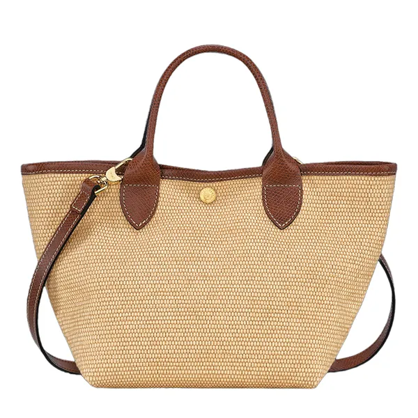 Túi Xách Tay Nữ Longchamp Le Panier Pliage Handbag 10144HZB 035 Màu Nâu Be - Túi xách - Vua Hàng Hiệu