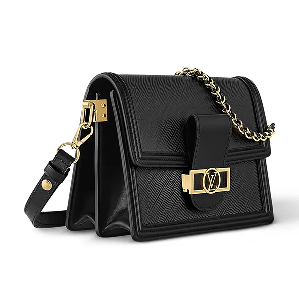 Túi Xách Tay Nữ Louis Vuitton LV Dauphine MM Bag M56141 Màu Đen - Túi xách - Vua Hàng Hiệu