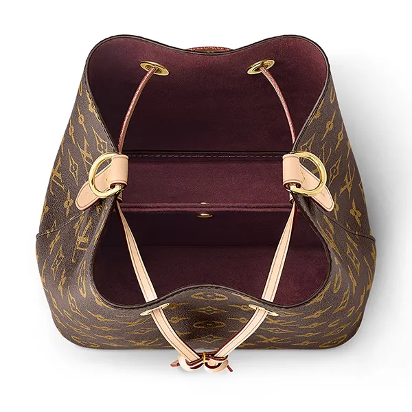 Túi Xách Tay Nữ Louis Vuitton LV Néonoé BB Bag M46581 Màu Nâu