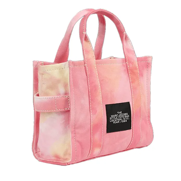 Túi Xách Tay Nữ Marc Jacobs The Tie Dye Mini Tote Bag In Pink Màu Hồng