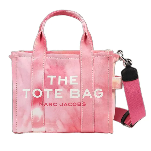 Túi Xách Tay Nữ Marc Jacobs The Tie Dye Mini Tote Bag In Pink Màu Hồng