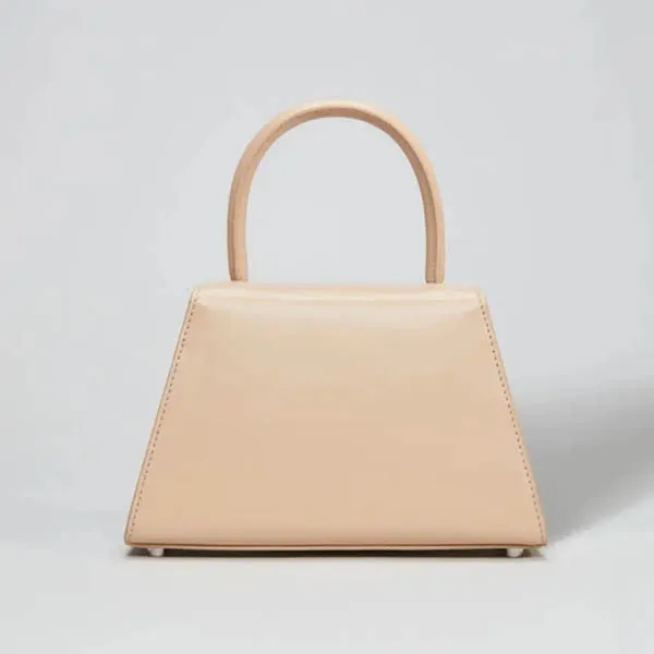Túi Xách Tay Nữ Self-Portrait Leather Handbag 47885136 Màu Be - Túi xách - Vua Hàng Hiệu