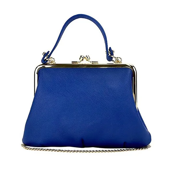Túi Xách Tay Nữ Vivienne Westwood Handbag Granny 52020003 L001N K405 Màu Xanh Đậm - Túi xách - Vua Hàng Hiệu