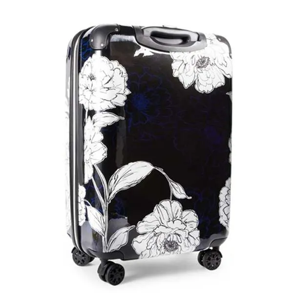 Vali Karl Lagerfeld Floral Spinner Suitcase Màu Đen Size 24 Inch