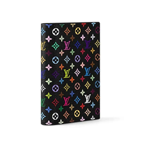 Ví Đựng Hộ Chiếu Louis Vuitton LV x TM M13414 Màu Đen Hoạ Tiết D- TT - Túi xách - Vua Hàng Hiệu