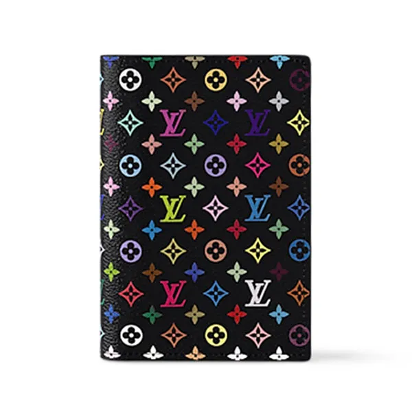 Ví Đựng Hộ Chiếu Louis Vuitton LV x TM M13414 Màu Đen Hoạ Tiết D- TT - Túi xách - Vua Hàng Hiệu