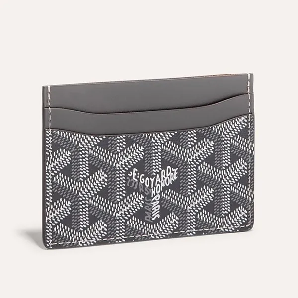 Ví Đựng Thẻ Goyard Saint Sulpice Card Wallet Grey Màu Xám - Túi xách - Vua Hàng Hiệu