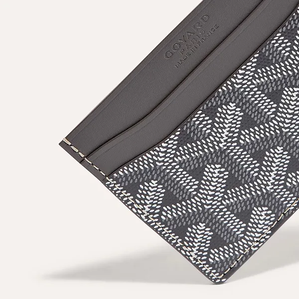 Ví Đựng Thẻ Goyard Saint Sulpice Card Wallet Grey Màu Xám - Túi xách - Vua Hàng Hiệu