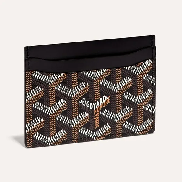 Ví Đựng Thẻ Goyard Saint Sulpice Card Wallet Màu Đen Họa Tiết - Túi xách - Vua Hàng Hiệu