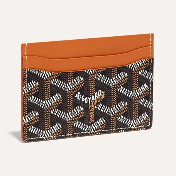Ví Đựng Thẻ Goyard Saint Sulpice Card Wallet Màu Nâu Đen - Túi xách - Vua Hàng Hiệu