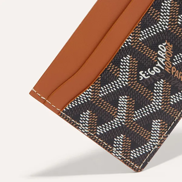 Ví Đựng Thẻ Goyard Saint Sulpice Card Wallet Màu Nâu Đen - Túi xách - Vua Hàng Hiệu