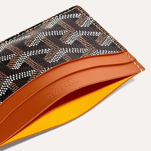 Ví Đựng Thẻ Goyard Saint Sulpice Card Wallet Màu Nâu Đen - Túi xách - Vua Hàng Hiệu