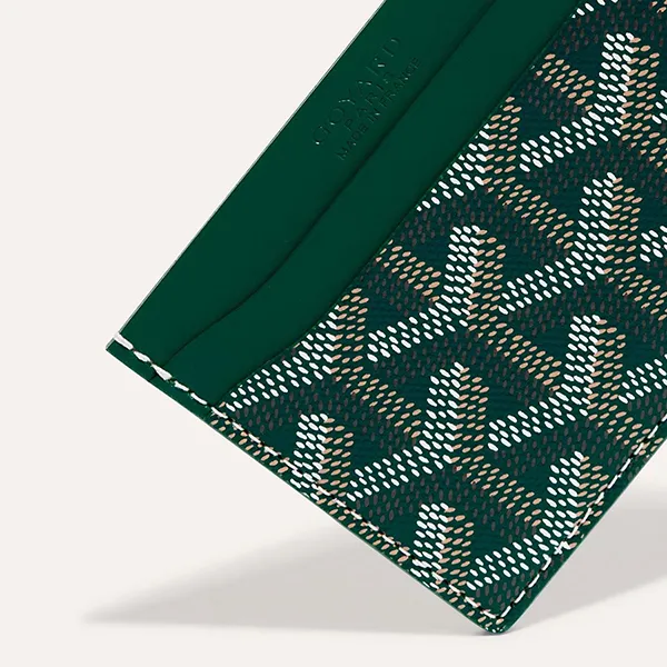 Ví Đựng Thẻ Goyard Saint Sulpice Card Wallet Màu Xanh Lá N-QL - Túi xách - Vua Hàng Hiệu