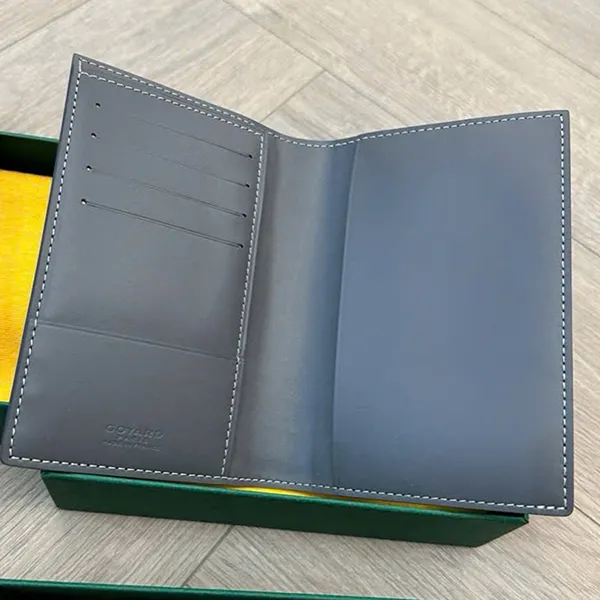 Ví Hộ Chiếu Goyard Grenelle Passport Cover Màu Xám - Túi xách - Vua Hàng Hiệu