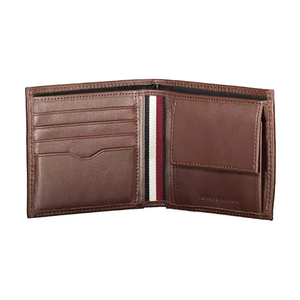Ví Nam Tommy Hilfiger Wallet AM0AM11855_MAGT8 Màu Nâu - Túi xách - Vua Hàng Hiệu