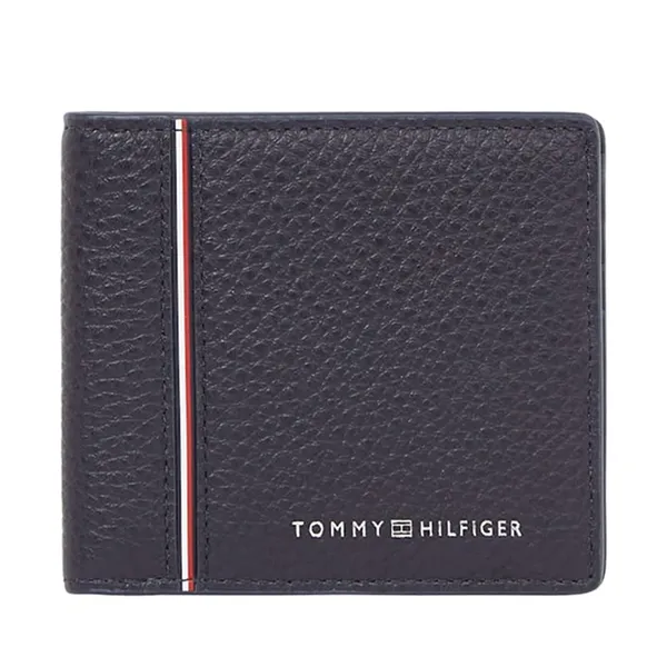 Ví Nam Tommy Hilfiger Wallet AM0AM13042_BLDW6 Màu Xanh Than - Túi xách - Vua Hàng Hiệu