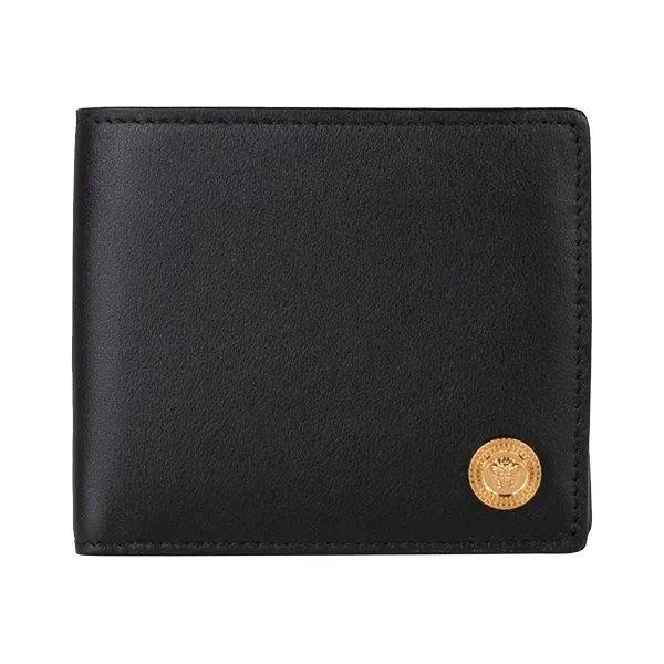Ví Nam Versace Men's Medusa Bifold Wallet Black Màu Đen - Túi xách - Vua Hàng Hiệu